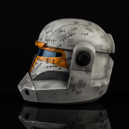 Commander Gregor Helmet - Clone Wars Inspired