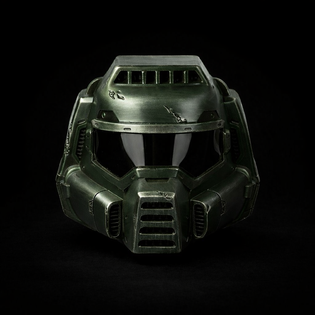 Doom Guy Helmet - DOOM Inspired